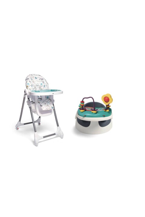 Baby Snug Navy with Snax Highchair Happy Planet image number 1